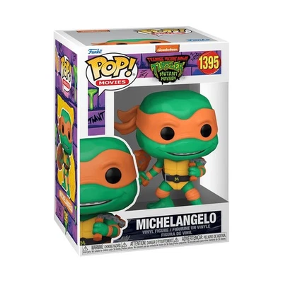 Funko POP! Movies: Teenage Mutant Ninja Turtles (TMNT) - Michelangelo - Figuras  - Imagen 1 de 4