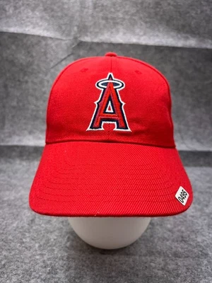 Anaheim Angels Sixth Man Promotions Hat Cap Strap Back Adult Red MLB Polyester - Image 1 of 4