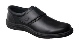 Instride Venecia Correa de Cuero Negro Mujer Zapatos Ortopédico Diabético Nuevo - Imagen 1 de 5