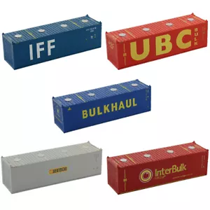 Échelle HO 1:87 Conteneur d'Expédition 30ft Boîte de Chargement C8736 - Picture 1 of 16