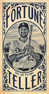 2017 Topps Gypsy Queen Fortune Teller Mini #FTAG Adrian Gonzalez DODGERS - Image 1 of 2