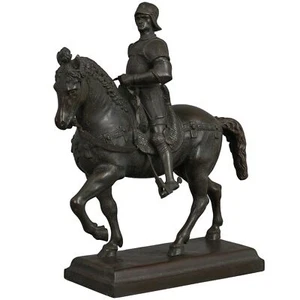 Bronzeskulptur "Reiterstandbild des Bartolomeo Colleoni" - Bild 1 von 7