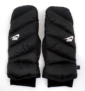 Nike Mittens Men's Large Insulated Black/White Cold Weather - Picture 1 of 7