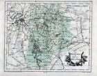 1795 - Seine-Et-Marne Provins Melun Meaux - Carte Engraving Map Card Engraving