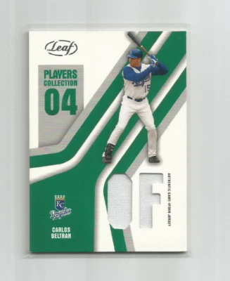 CARLOS BELTRÁN (Kansas City) 2004 playoffs/hoja players colección reliquia #pc-14 Foto 1 de 2