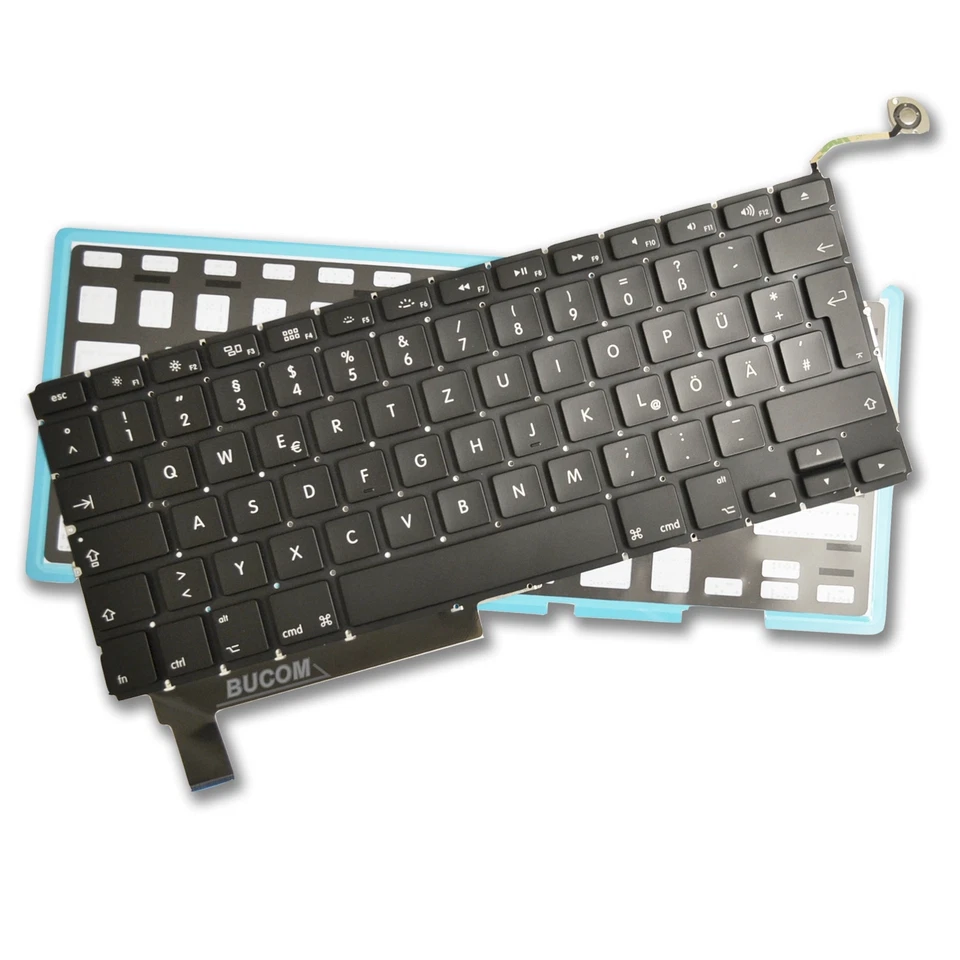 A1286 Keyboard German 2009 2010 2011 with Backlight for MacBook Pro 15" - Image 1 of 1