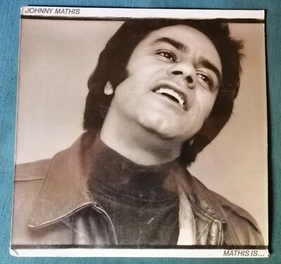 JOHNNY MATHIS : Mathis Is - LP 33T 1977 Holland press CBS 86023 - Photo 1/2
