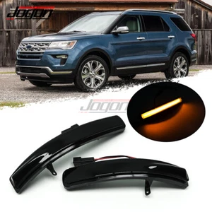 Lámpara indicadora de señal de espejo dinámico LED secuencial para Ford Explorer 2011-2019 - Imagen 1 de 9