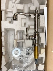 KOHLER K-99267-SN Artefactos Bar Fregadero Grifo con Caño Victoriano Diseño Níquel - Imagen 1 de 3