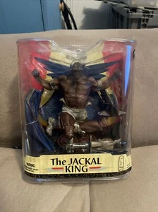 Figura de acción Spawn Age of Pharaohs Series 33 The Jackal King 2008 McFarlane NUEVA - Imagen 1 de 7