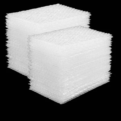 24 pcs Poly Bubble Wrap Bags Clear Shakeproof Small & Large Packing Pouches - Image 1 of 4
