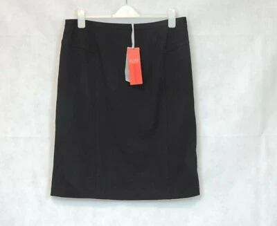 Pure Collection Black Ponte Pencil Skirt Size 18 uk Rrp £79 CR013 DD 04 - Image 1 of 4