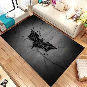 Batman Rug, Fan Rug, Area Rug,Non Slip Floor Carpet,Modern Rug 100x150 cm - Picture 1 of 7