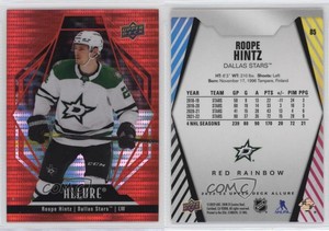 2022-23 Upper Deck Allure Red Rainbow Roope Hintz #85
