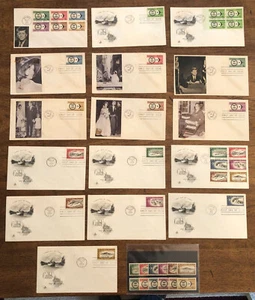 E2937: Canal Zone #C36-41, C42-7 Mint, FDC, #50, 50a FDC - Picture 1 of 1