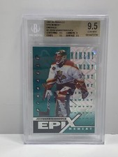 1997-98 Pinnacle John Vanbiesbrouck Epix Moment Emerald #/30 #E2 BGS 9.5 Panther