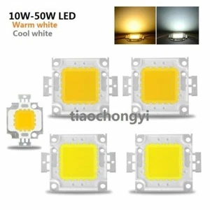 DC12V 10W 20W 30W 50W Blanco Frío Cálido Blanco Alta Potencia LED Chip Bombilla Blanca - Imagen 1 de 4