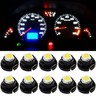 10x White T4.2 Neo 1-SMD 1210 Instrument LED Light Bulbs Wedge Panel Gauges Lamp