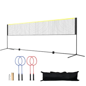 Uimoso 20ft Badminton Net Set Outdoor Portable Volleyball Pickleball Tennis Net - Picture 1 of 12