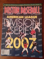  Boston Baseball Red Sox Special Edition Magazine October 2007