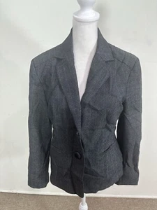 Jones Wear Women’s Gray Color Long Sleeve Jacket Size 4  - Picture 1 of 7