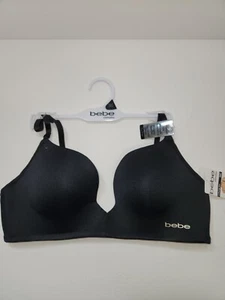 Sujetador con aros BEBE Intimates 38C negro nuevo *C1 - Imagen 1 de 3
