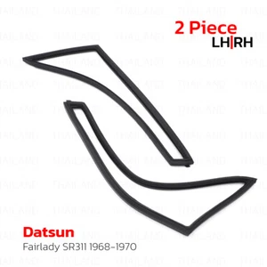 Fits Datsun Fairlady 2000 Roadster SR311 1968 - 70 Quarter Window Seal Pair - Picture 1 of 9