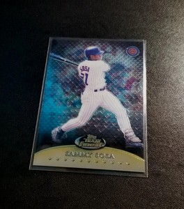 1999 Topps Finest - Team Finest GOLD Sammy Sosa #/250 🔥🔥