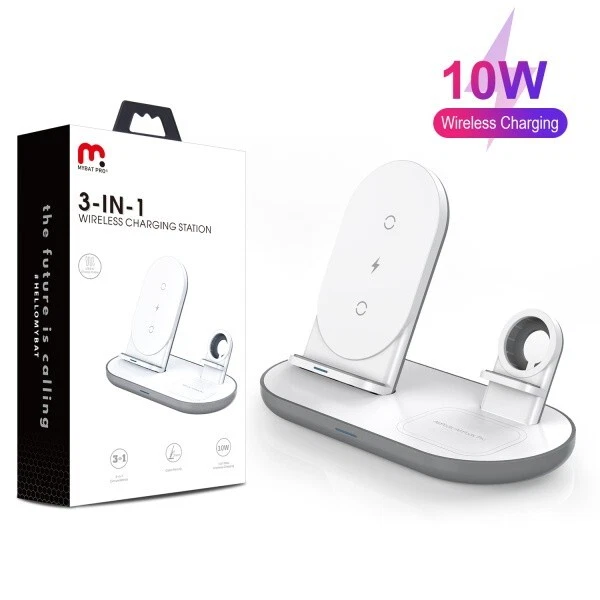 MyBat Pro 3-in-1 Universal Wireless Charging Station - Image 1 of 4