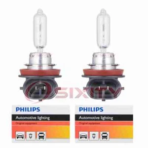 2 pc Philips High Beam Headlight Bulbs for Chevrolet Camaro Captiva Sport zv - Picture 1 of 5
