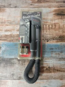 NEW VINTAGE BLACK & DECKER FLEXIBLE SNAKELIGHT FLASHLIGHT # SLB1M Made in USA - Picture 1 of 6