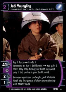 Star Wars TCG WOTC Jedi Guardians Jedi Youngling 18/105 - Bild 1 von 1