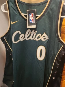 *New* Jason Tatum Celtics 22/23 City Ed. Nike Dri-Fit Jersey Youth XL *NEW*  - Picture 1 of 4