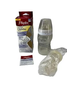 Playtex Baby Nurser with Drop-Ins Liners 4oz Baby Bottle - Picture 1 of 7