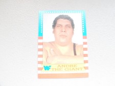 wwf ANDRE THE GIANT 1987 TOPPS #2 card wrestling TITAN SPORTS