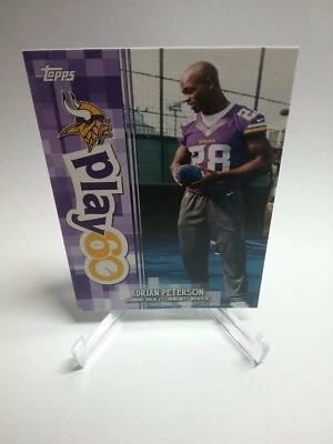 Adrian Peterson Vikings 2014 Topps Play 60 - Image 1 of 4