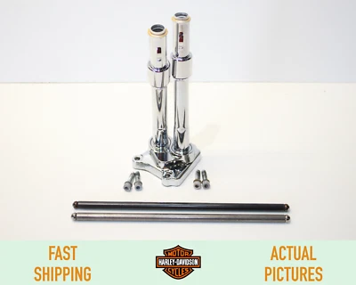 Harley Davidson Road King 2007-2011 FLHRS motor delantero varilla de empuje tubo tappet set Foto 1 de 4