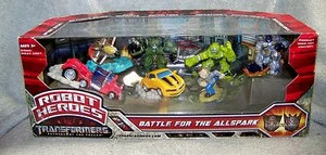 TRANSFORMERS 2009 ROBOT HEROES REVENGE OF THE FALLEN BATTLE FOR THE ALLSPARK SET - Picture 1 of 8
