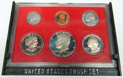 1981-S United States Mint Proof Set ** Mint Packaging + OGP - Image 1 of 2