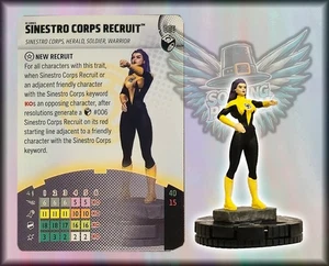 DC Heroclix SINESTRO CORPS RECRUIT - 006 COMMON Lantern Legacy Set SHIPS 8/26 - Picture 1 of 1