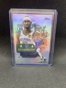 2025-26 Topps Shai Gilgeous Alexander Home Court SSP Case Hit Thunder ⚡️ - Picture 1 of 2