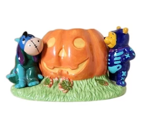 Disney Winnie the Pooh Eeyore Pumkin Figura Halloween Caramelo Maceta Cuenco - Imagen 1 de 5