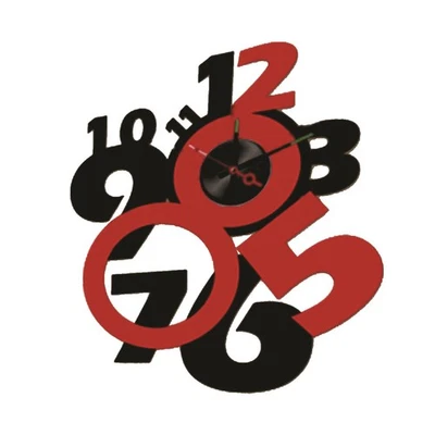 НОВЫЙ! СДЕЛАЙ САМ САМ САМОКЛЕЯЩИЕСЯ НАСТЕННЫЕ ЧАСЫ - СДЕЛАЙ САМ 3D ВНУТРЕННИЕ ЧАСЫ ВРЕМЕНИ - C8 - Изображение 1 из 2