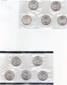 2006 P & D State Quarter 10 Coins from US Mint Set BU Statehood Cello 25c Coin - Picture 1 of 1