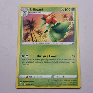 Lilligant Pokémon Card 010/203 Evolving Skies 2021 Stage 1 Rare Grass - Imagen 1 de 6