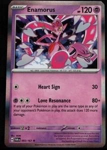 2024 Scarlet & Violet Series - Twilight Masquerade Enamorus Rare #93 - Picture 1 of 2