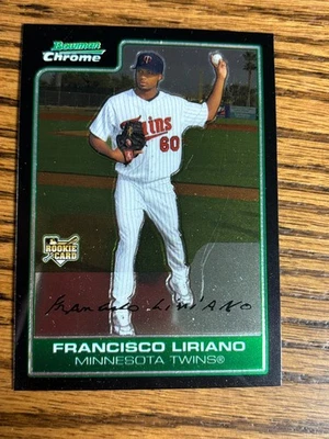 Bowman Chrome #218 2006 Francisco Liriano - Minnesota Twins Foto 1 de 2