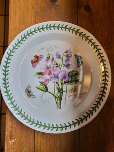 Portmeirion Botanic Garden Dinner Plate Sweet Pea 10.5 Inch - Picture 1 of 2