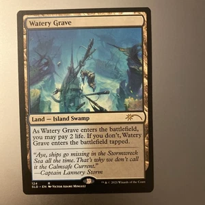 WATERY GRAVE MTG Secret Lair Magic the Gathering NM - Picture 1 of 2