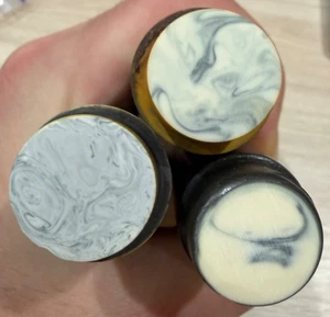 Catalin Faturan 3 Stück Vintage UdSSR Bakelit Stäbe alt original Bakelit 178g - Bild 1 von 8